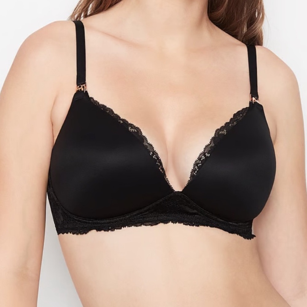 Victoria's Secret Body By Victoria Lace Wing Wireless Nursing Bra